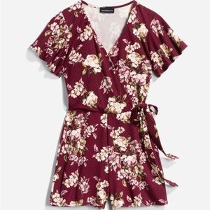 Fortune + Ivy Kimora Tie Detail Romper